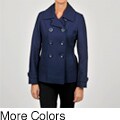 Generation NXT Women's Wool Double-breasted Peacoat