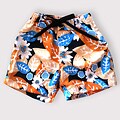 Azul Swimwear Boy's Leaf Print Boardshorts