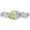 Wish Ring Sterling Silver Wavy Ring