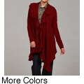 Olivia M Women's Ruffle Trim Wrap Cardigan FINAL SALE