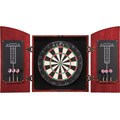 Hathaway Solid Wood Dartboard Cabinet Set