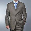 Giorgio Fiorelli Men's Taupe 3-button Suit