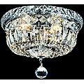 Crystal Chandelier Flush Mount Light
