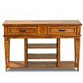 Concord Oak Media Console Table