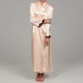 Jones New York Women's Peach Silk Robe