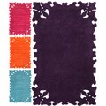 Handmade Luna Moda Carved New Zealand Wool Rug (5' x 8')