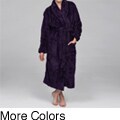 Alexander Del Rossa Women's Super Plush Microfiber Bathrobe