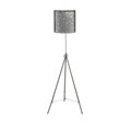Telescope Tri-pod Shade in Shade Floor Lamp