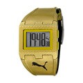 Puma Women's 'FLUX' M Metallic Goldtone Digital Watch