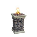 Tuscan Ridge Envirostone 20-pound Outdoor Gas Fire Bowl