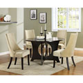Beige Velvet 40-inch Side Chairs (Set of 2)