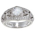 Tacori IV Epiphany Crescent Design Bloom Cut Ring
