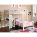 YoYo Twin/ Twin Loft Bunk Bed w/ 2 Twin Size Mattresses