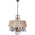World Imports Belle Marie Collection 6-light Hanging Chandelier