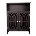 Testarossa Espresso Double Floor Cabinet