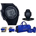 Beatech Heart Rate Monitor with Chest Strap and Russell Athletic 3-piece Workout Set