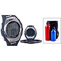 Beatech Heart Rate Monitor with Chest Strap and Aluminum Camping Bottle Set