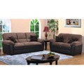 Cedar Creek Light Brown Two-tone 2-piece Sofa Set
