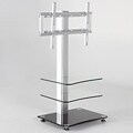 Hawk Glass Flat Screen Mount TV Stand