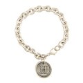 Waxing Poetic Sterling Silver Letter 'H' Initial Charm Bracelet