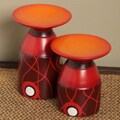 Grafitti Candle Holders (Set of 2) (Peru)