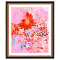 Zhee Singer Studios 'Daisy Cups' Giclee Frame Matted Print Art