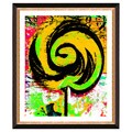 Zhee Singer Studios 'Cyclone Lolly' Giclee Frame Matted Print Art