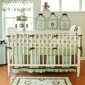 My Baby Sam Forget Me Not 4-piece Crib Bedding