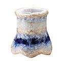 Blue Silk Mini Shades (Set of 4)