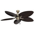EcoSure Palm Island Aged Brass 52-inch Ceiling Fan