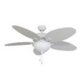 EcoSure Siesta Key Bowl Light White 52-inch Ceiling Fan