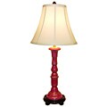 Pink Candlestick Holder Porcelain Table Lamp