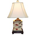 Jockey Design Porcelain Box Table Lamp