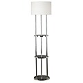 Tres 61-inch Chrome Floor Lamp
