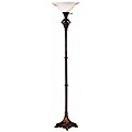 Simsbury 72-in Metallic Bronze Torchiere