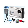 Bell & Howell BHWP5S WP5 Waterproof 12.2MP 5X Digital Camera Silver Kit