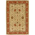 Hand-tufted 'Narses' Gold Wool Rug (9'6 x 13'6)