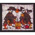 'The Start of a Day' Batik Tapestry (Mozambique)