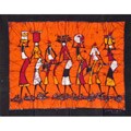 'The Days Catch' Batik Tapestry (Mozambique)