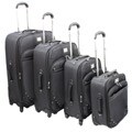 Kenneth Cole Reaction Charcoal Grey Curve Appeal II 4-piece Spinner Luggage Set