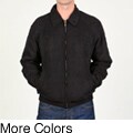 R&O Men's Faux Micro Suede Golf Jacket