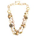 Nexte Jewelry Goldtone Faux Pearl Necklace