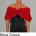 Ilana Women's Organza Ruffle Capelet