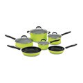 Cuisinart Advantage Lime Green 10-piece Nonstick Cookware Set