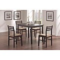 Cappuccino Veneer 5-piece Dinette Set