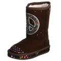 Skechers Girl's 'Blooms' Chocolate Twinkle Toes Boots FINAL SALE