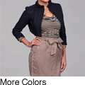 Last Kiss Women's Ruffle Collar Bolero