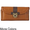 Etienne Aigner Women's 'Newbury' Leather Clutch Wallet