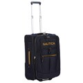 Nautica Helmsman Navy / Yellow 21-inch Expandable Carry-on Upright