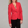 Calvin Klein Women's Tomato Red Blazer